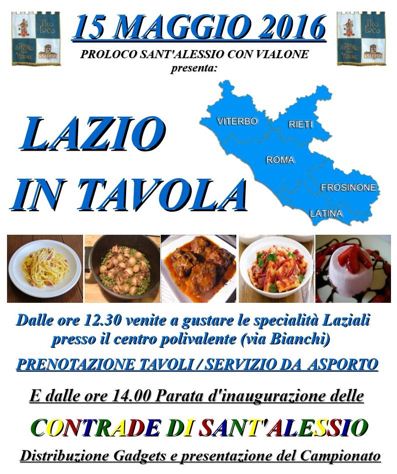 Lazio in tavola